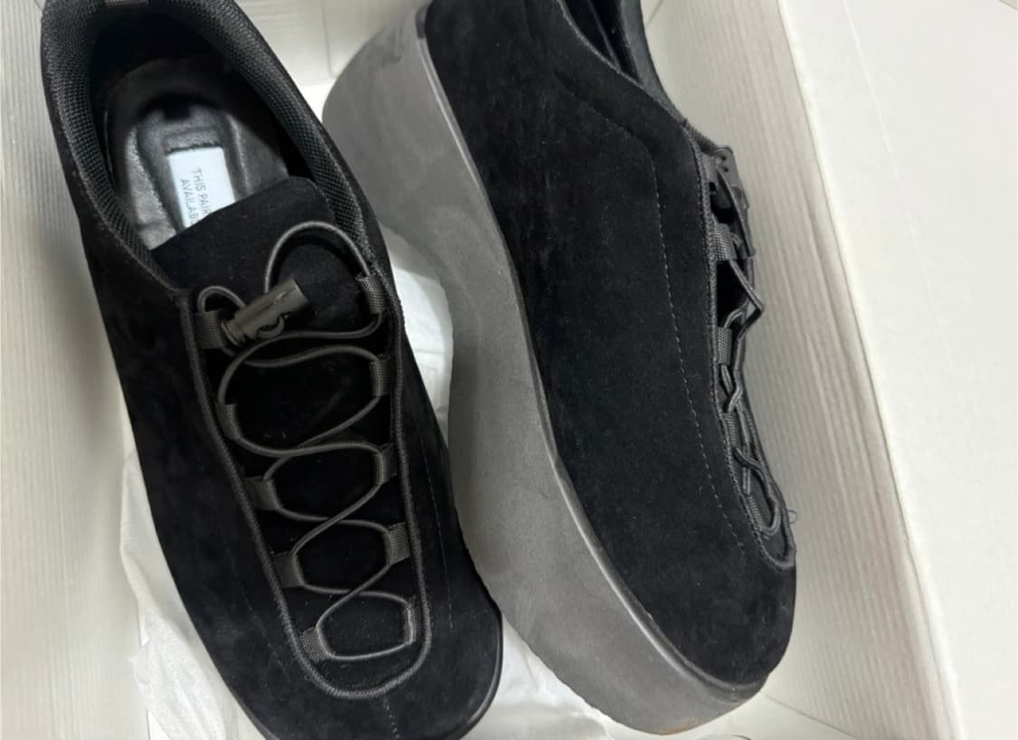 스트링 플랫폼 스니커즈 상품이미지3