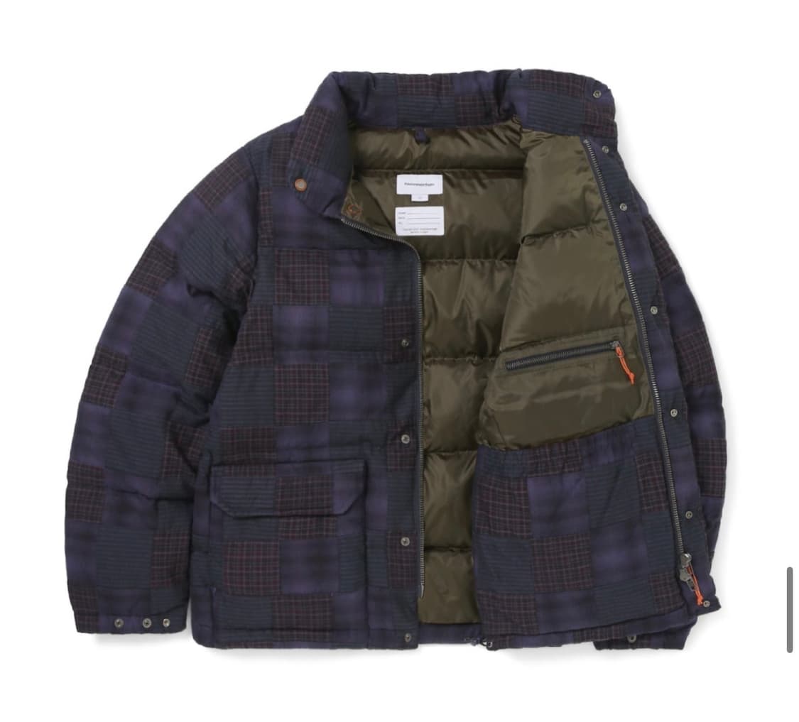 디스이즈네버댓 패치워크 다운 패딩 상품이미지4