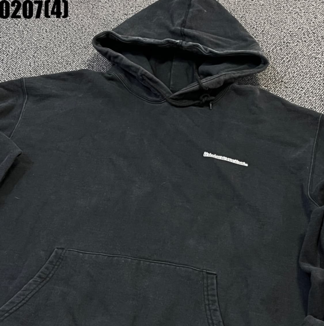 [XL] 디스이즈네버댓 블랙 후드티 0207(4) 상품이미지2