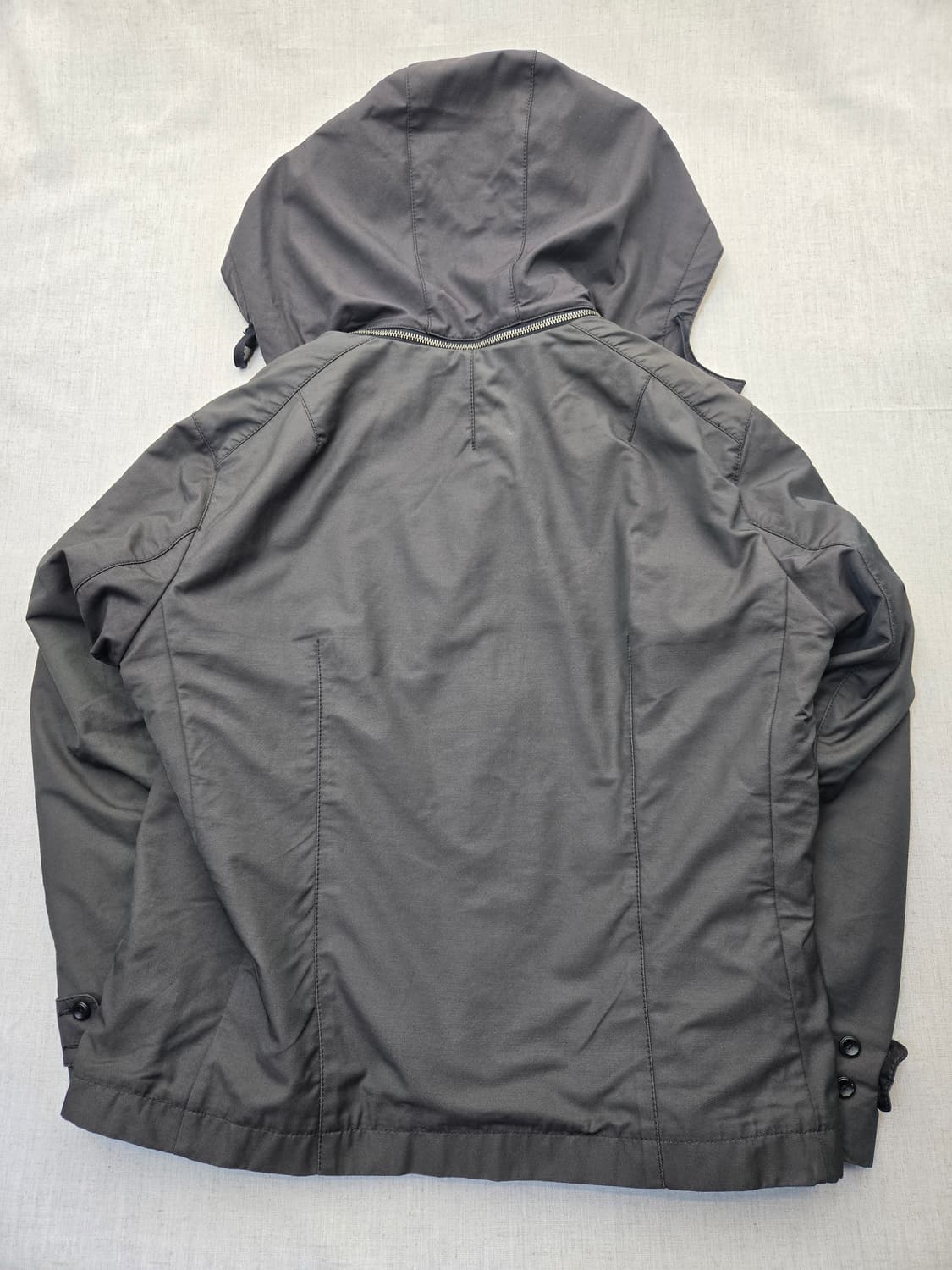 알마니익스체인지 후드 탈부착 차콜 그레이 자켓 상품이미지7