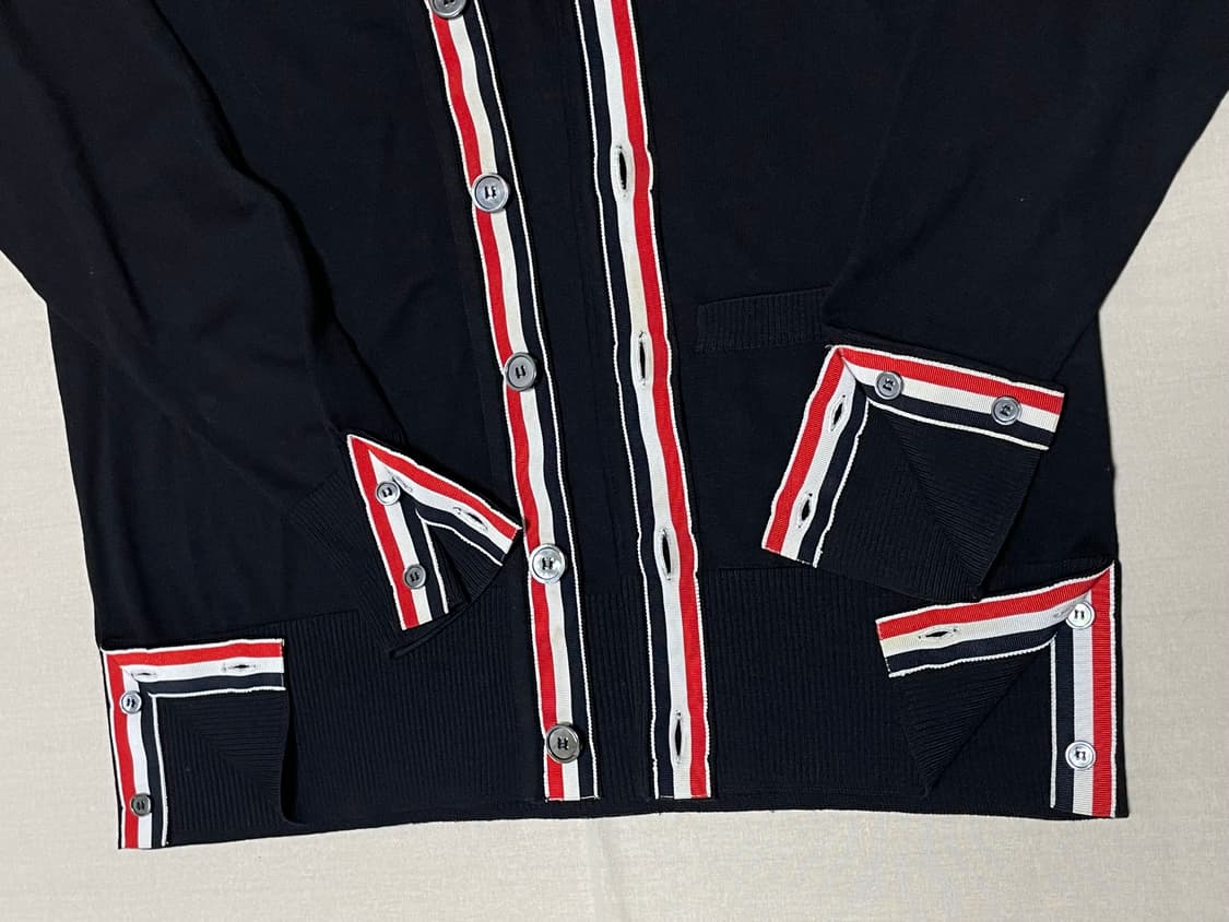 톰브라운 메리노 울 가디건 [2] 상품이미지2