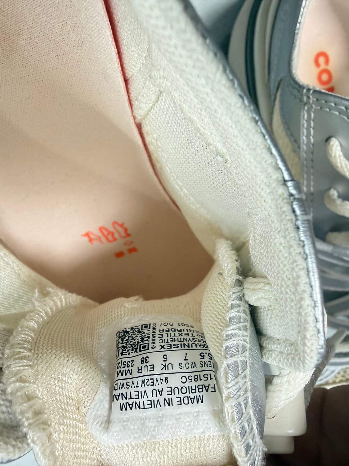 컨버스 런스타 레거시 CX 플랫폼 실버235 상품이미지5