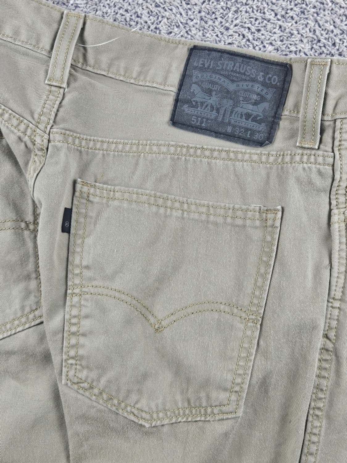 리바이스 511 베이지 진 팬츠 ( 32X30 ) / 11339 상품이미지8