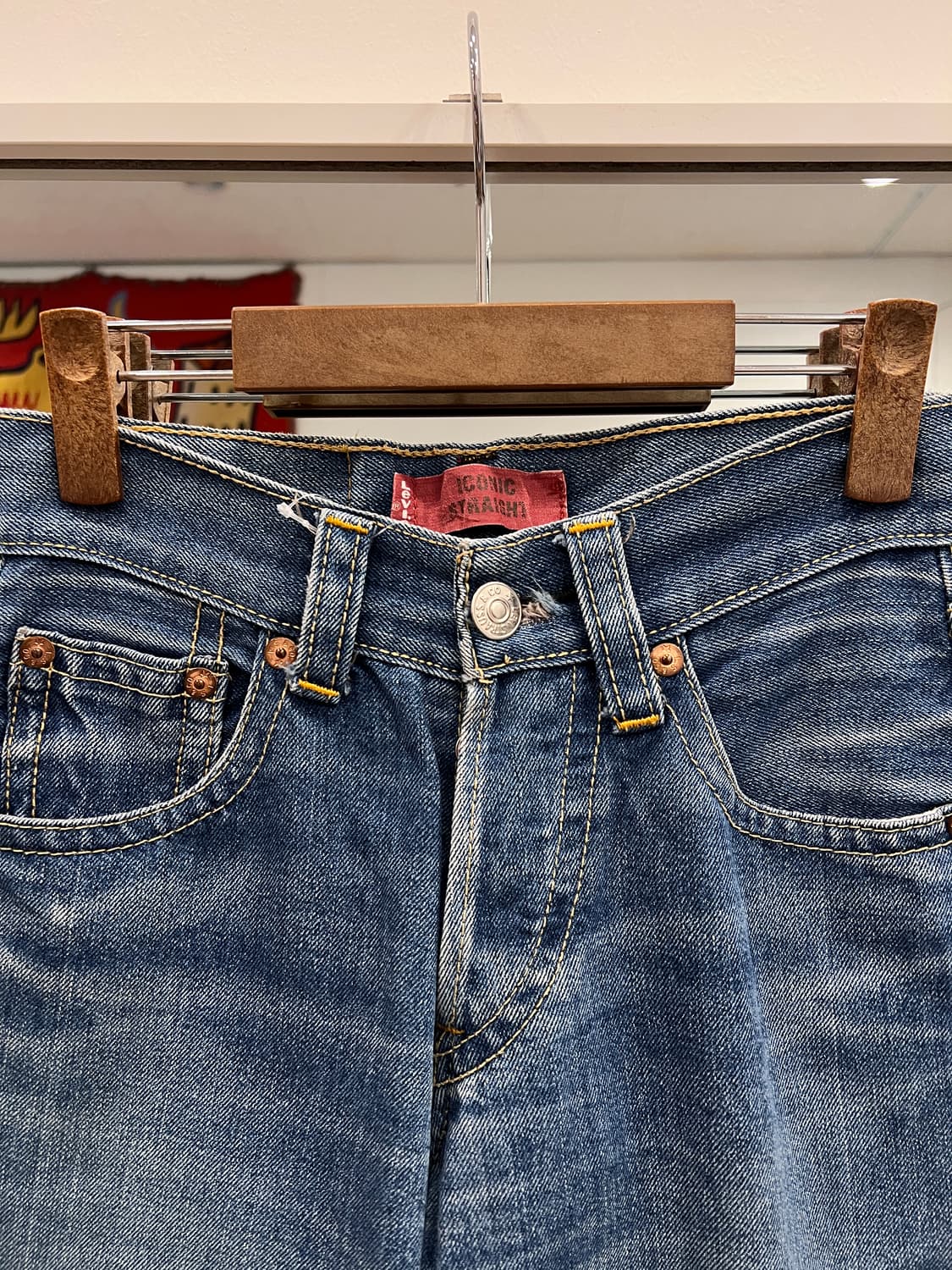 00s Levis 리바이스 Type 1 타입원 데님 팬츠 (28inch) 상품이미지2