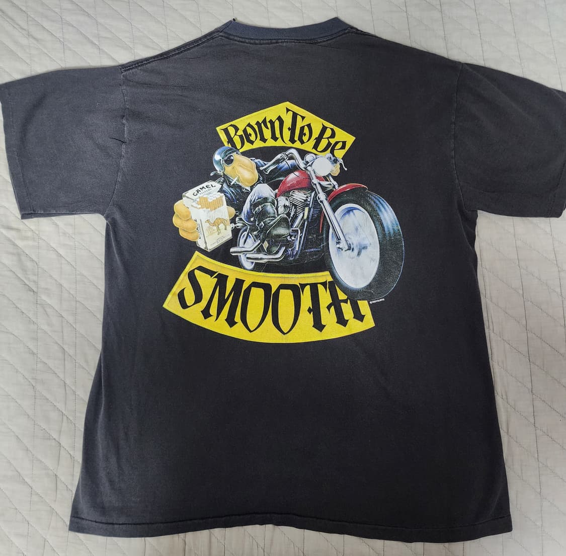 [XL] 90s 빈티지 카멜 프로모 본 투비 스무스 포켓 티셔츠 페이디드 상품이미지1
