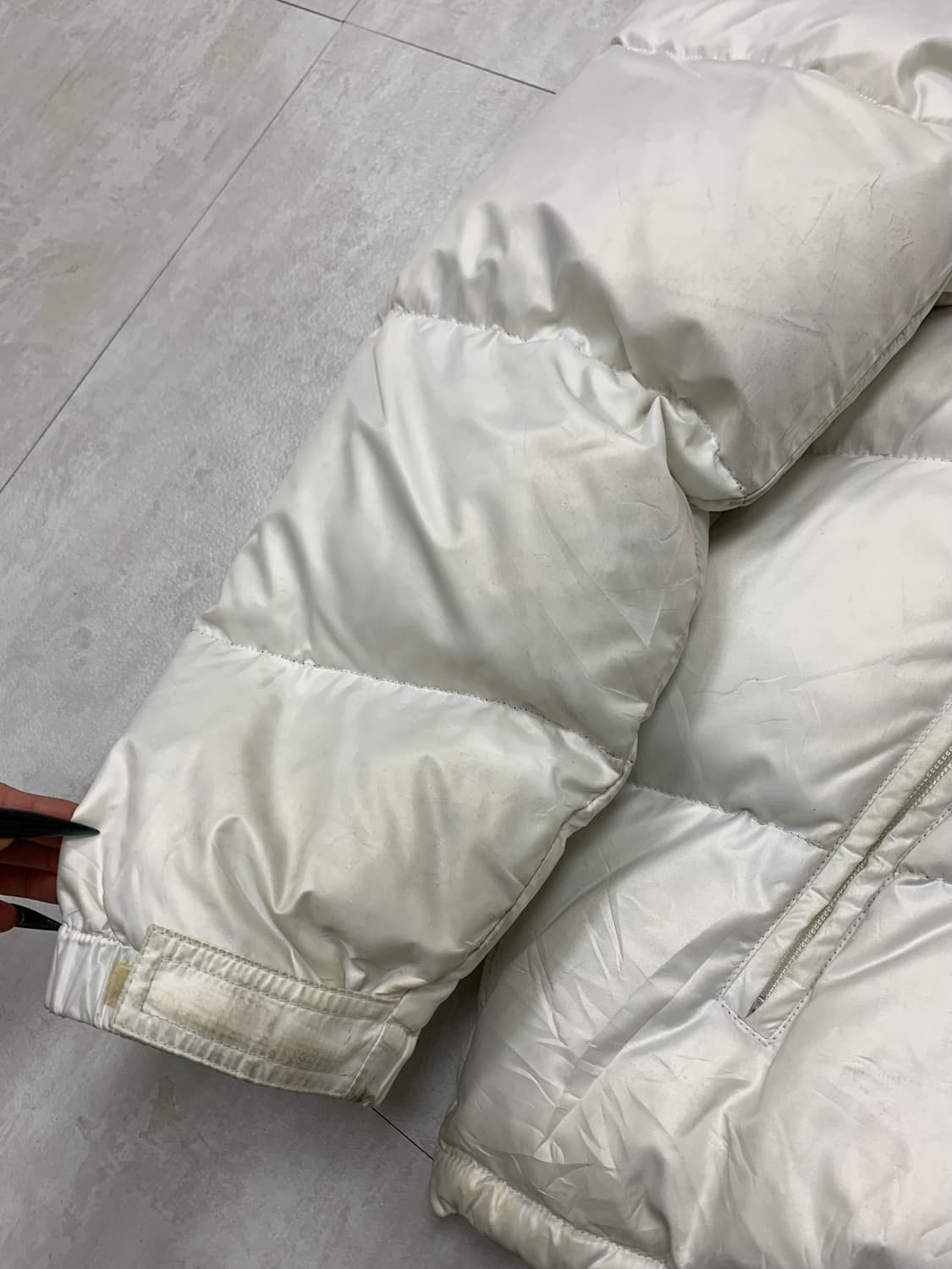 폴로스포츠 화이트 패딩 상품이미지4