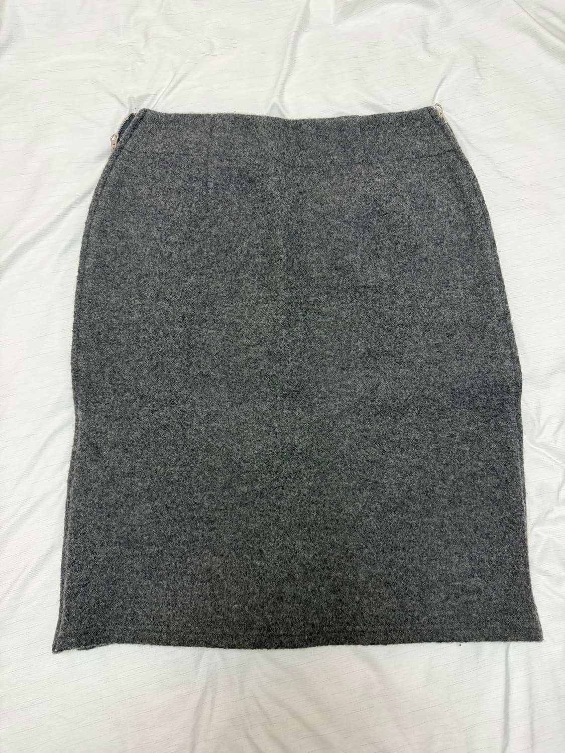 주카 그레이 스커트 상품이미지2