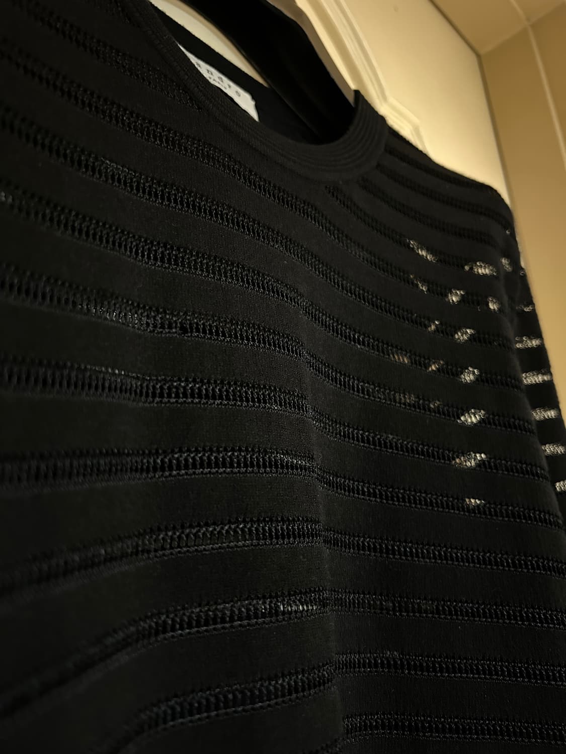 산드로 스트라이프 시스루 니트 상품이미지3