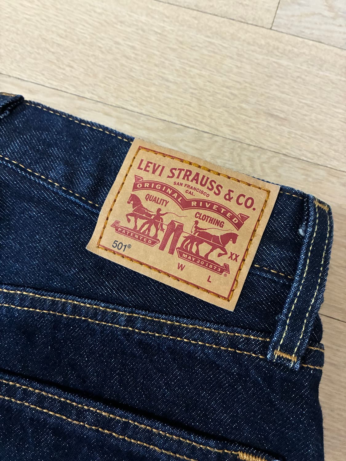 리바이스 501 레어 블랭크탭 웨스턴 빈티지 상품이미지6