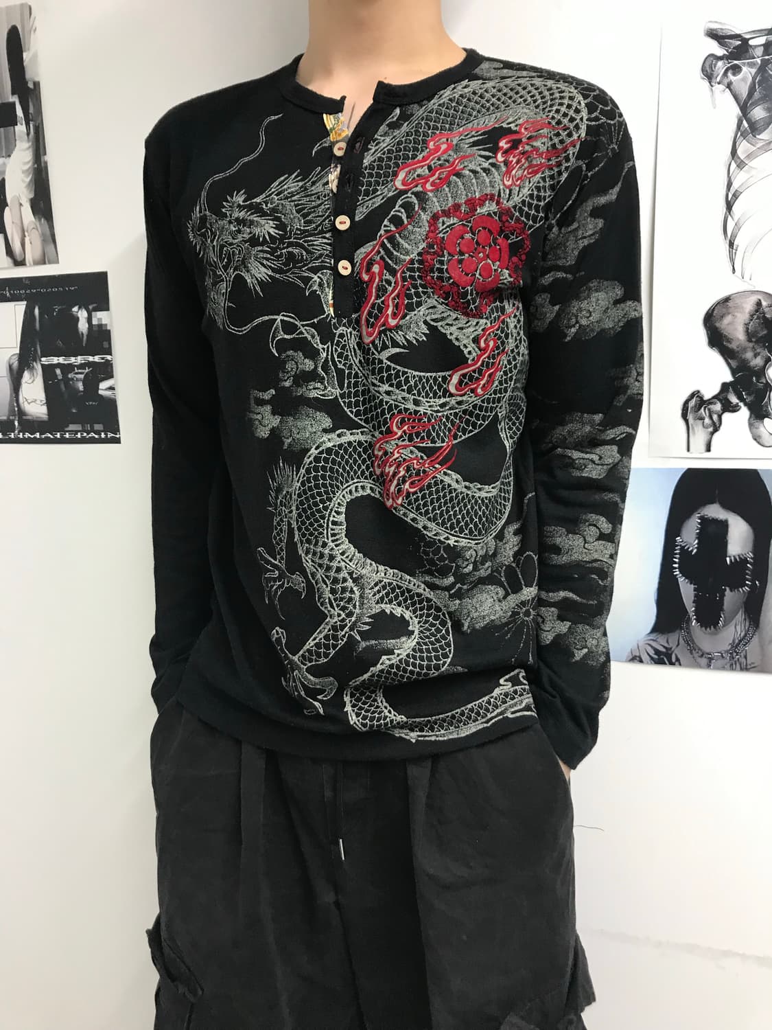 Oriental dragon printing longsleeve 상품이미지6
