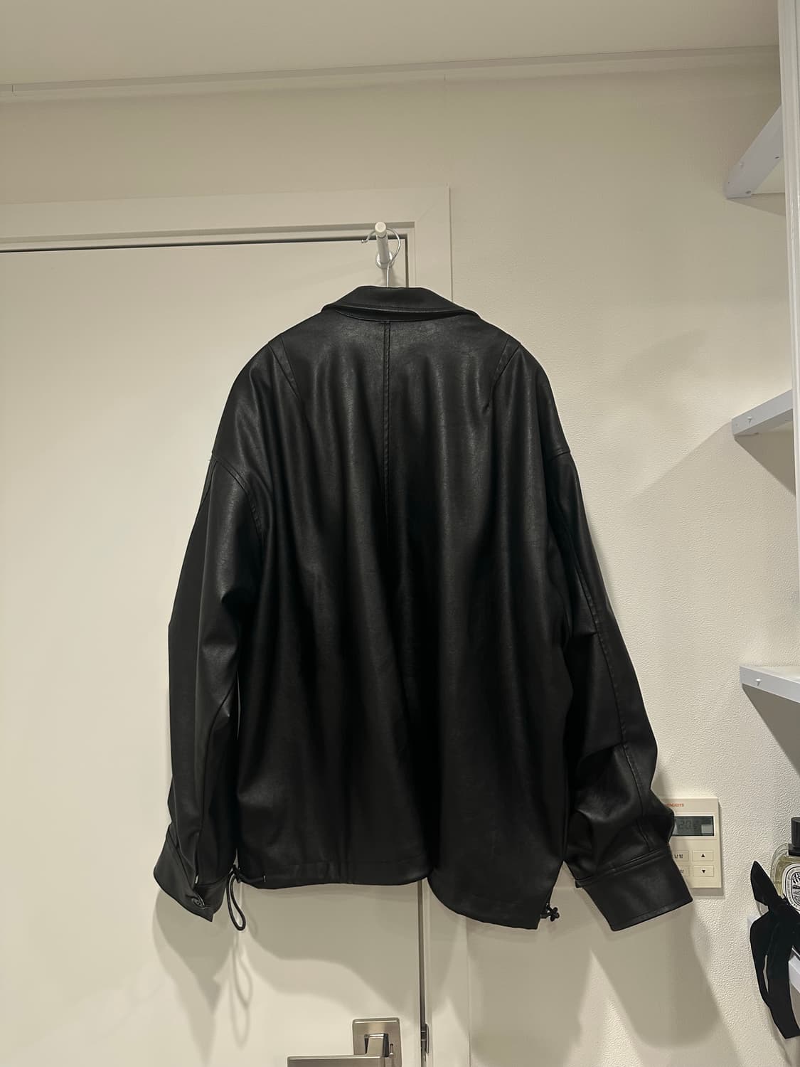 파르티멘토 비건 레더 필드 자켓 블랙 (L) 상품이미지7