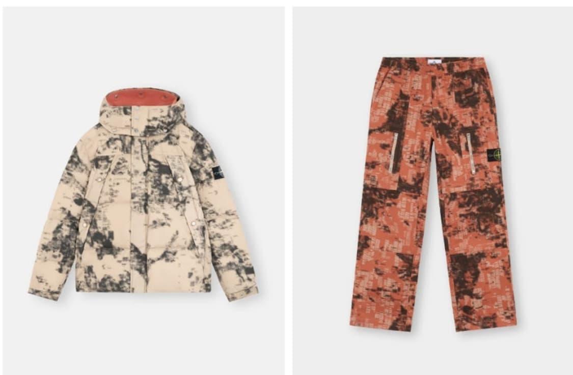 스톤아일랜드 EARTH MAPPING 카모플라쥬 다운 자켓 (새상품) 2 상품이미지8