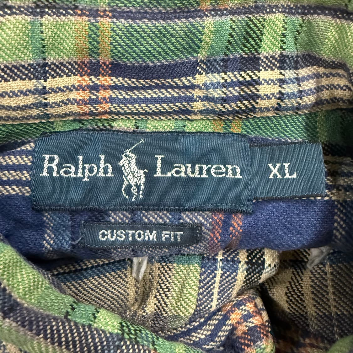[정품/XL] 폴로 랄프로렌 블루 체크 셔츠 b15 상품이미지5