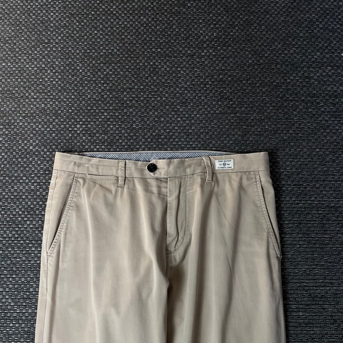 (32) 타미힐피거 연베이지 스판 코튼 팬츠 상품이미지3