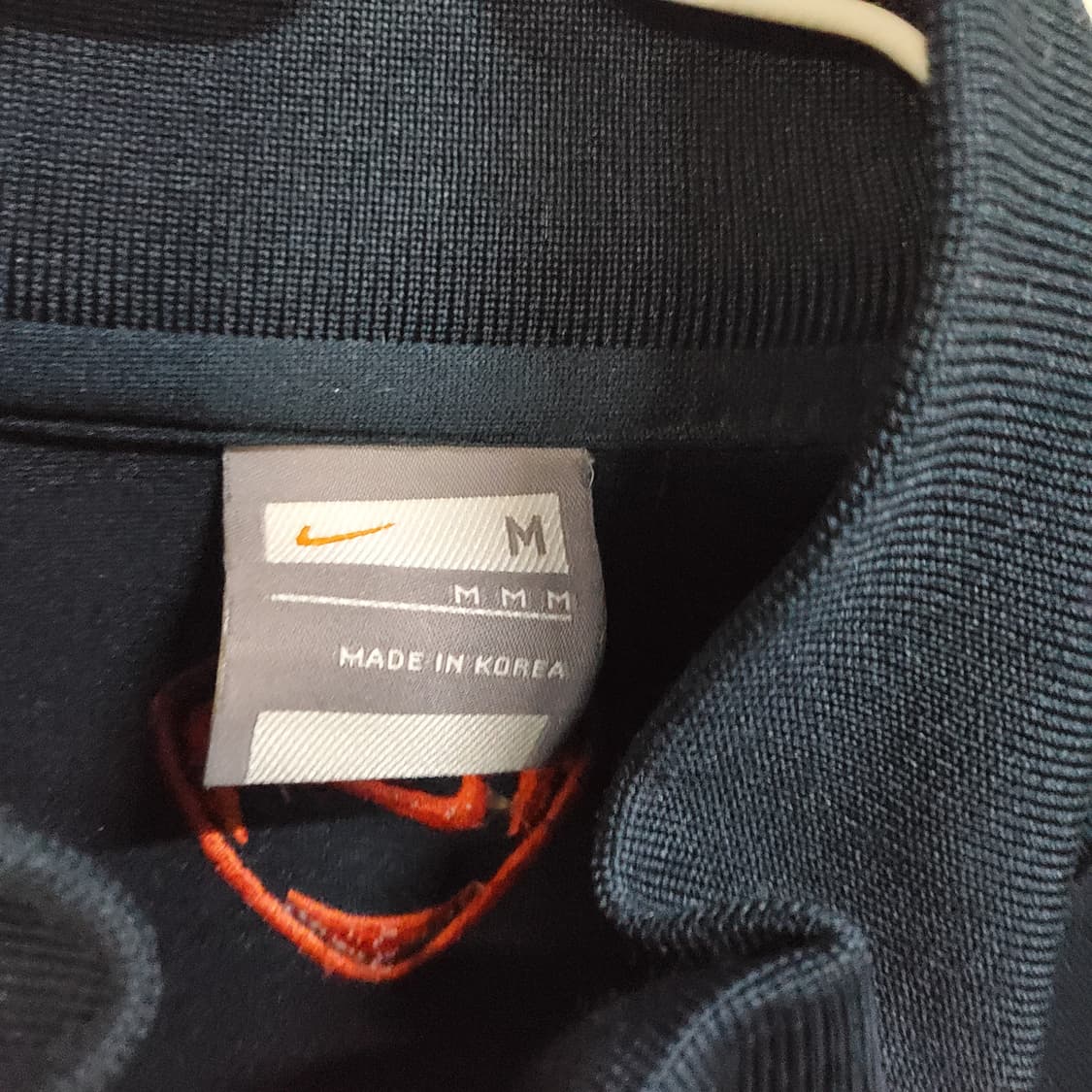 나이키 올드스쿨 네이비 오렌지 라인 져지   상품이미지4