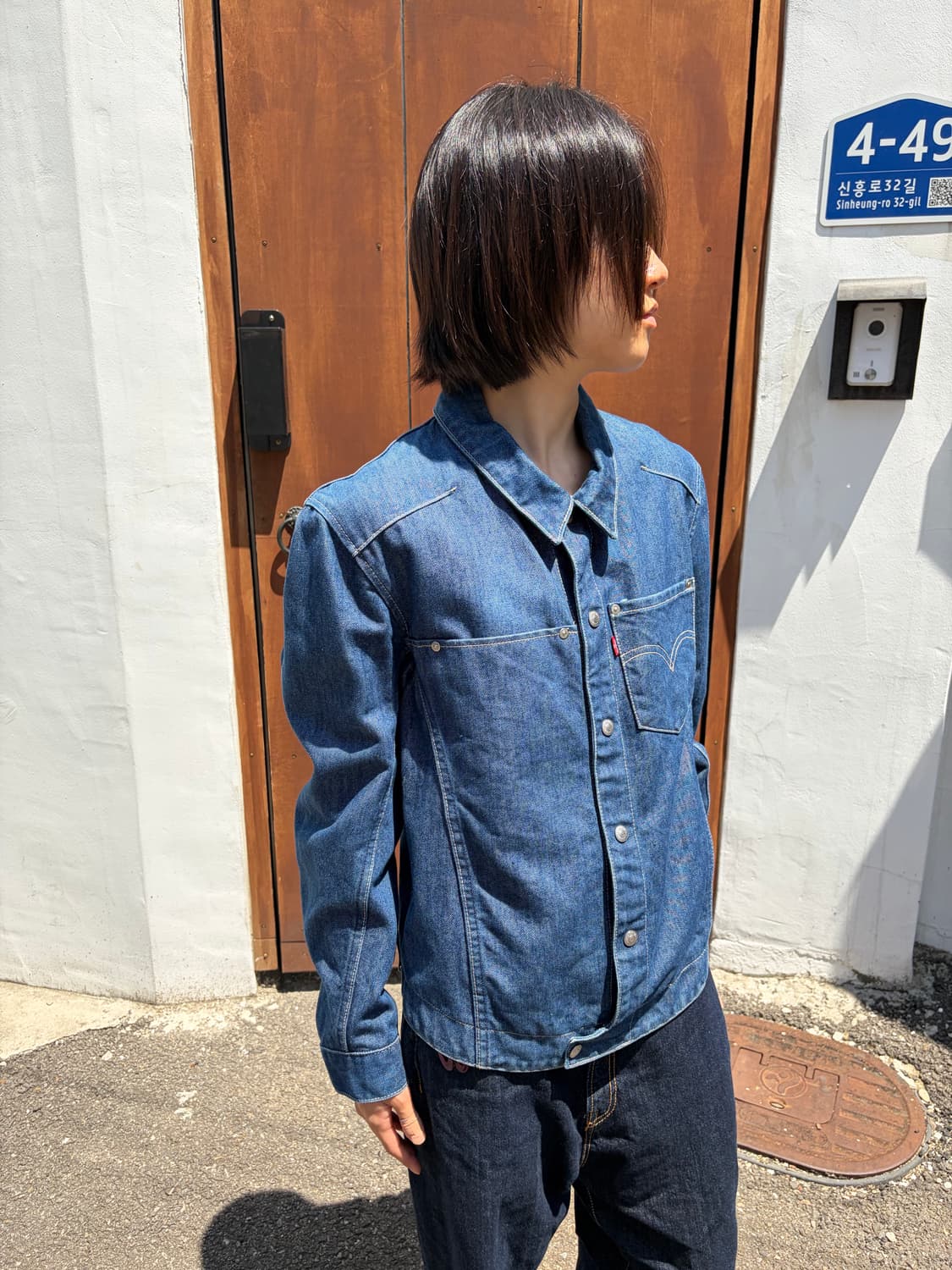 0Levi’s 엔지니어드 데님 트러커 자켓 S  상품이미지5
