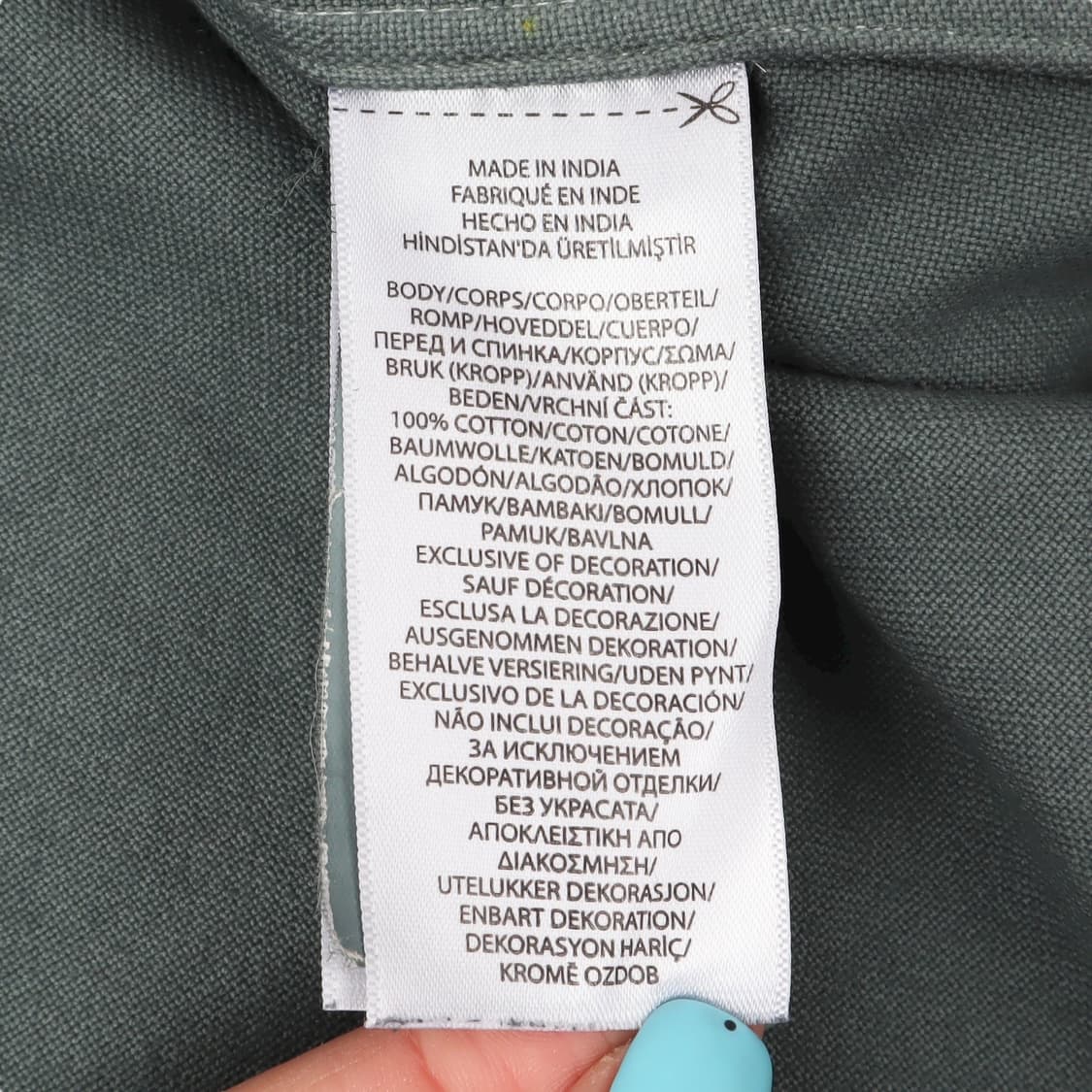 폴로 랄프로렌 워시드 그레이 옥스포드 커스텀 핏 셔츠 상품이미지9