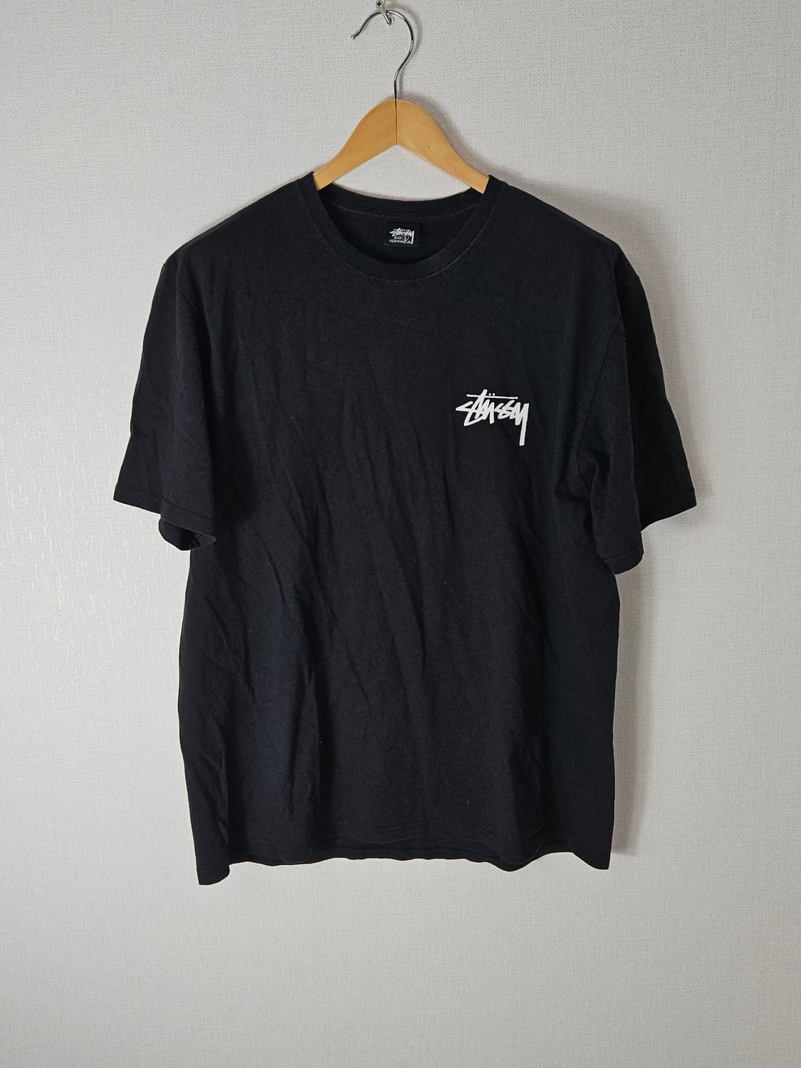 스투시 퍼지 다이스 반팔 티셔츠 블랙 L 정품 상품이미지3