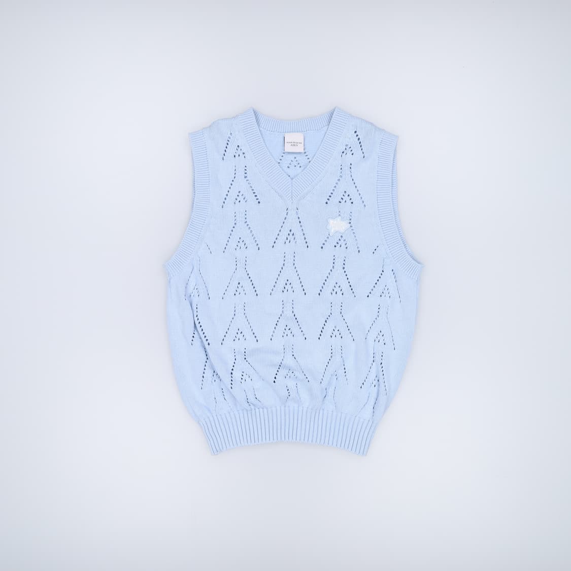 [2] 아크메드라비 펀칭 니트조끼 0106H1 상품이미지1