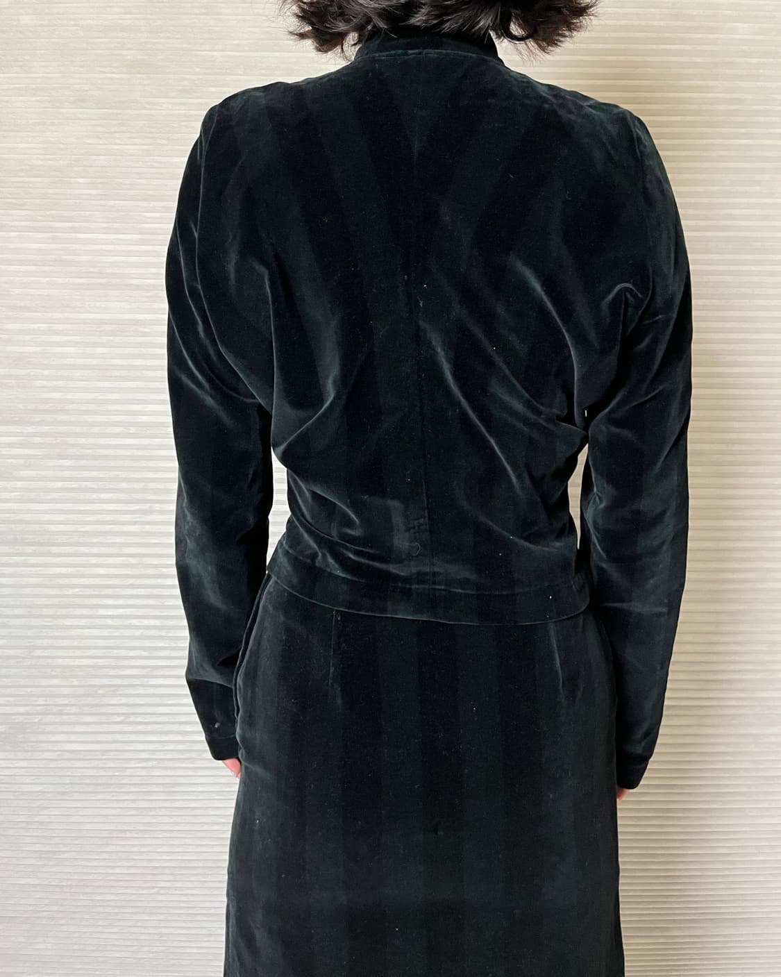 90s 꼼데가르송 벨벳 스트라이프 셋업 comme des garcons 상품이미지8