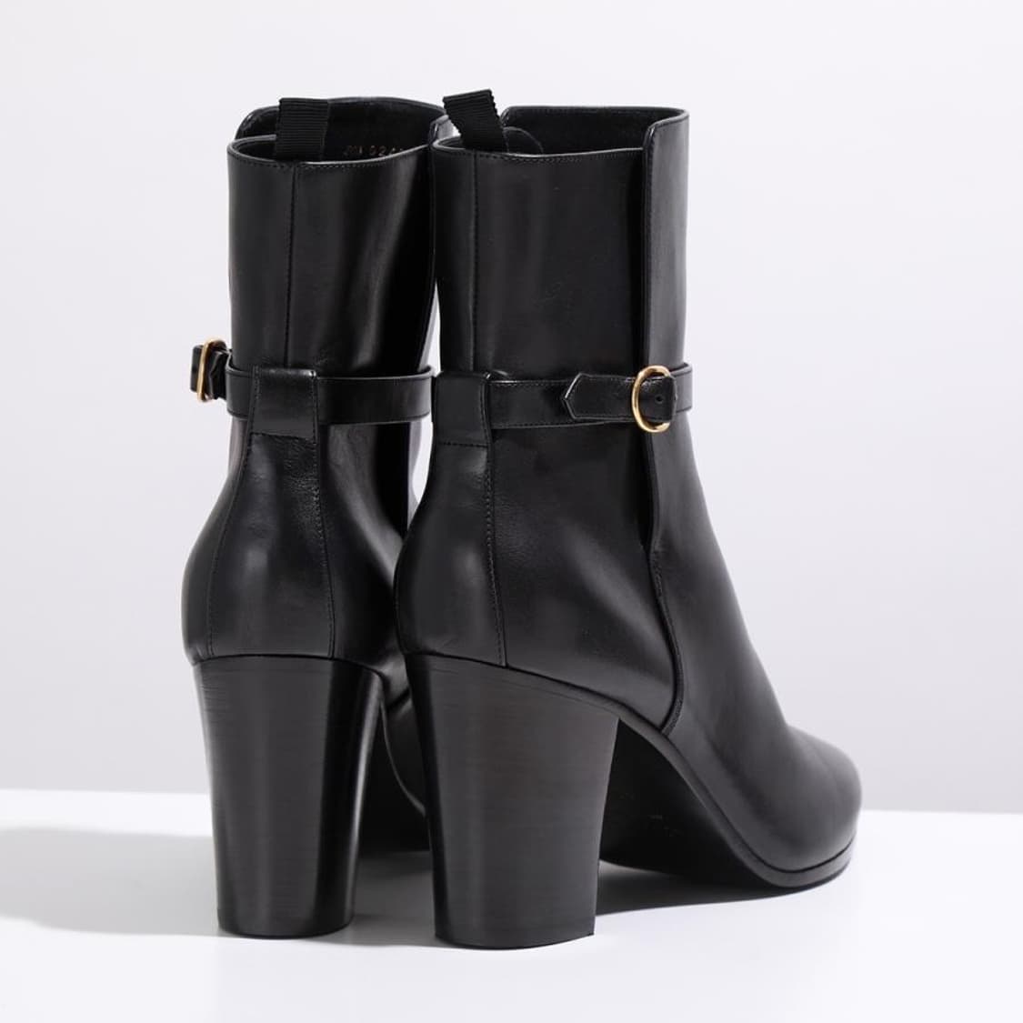 셀린느 윌턴 조드퍼 90 카프스킨 앵클 부츠 블랙 상품이미지2