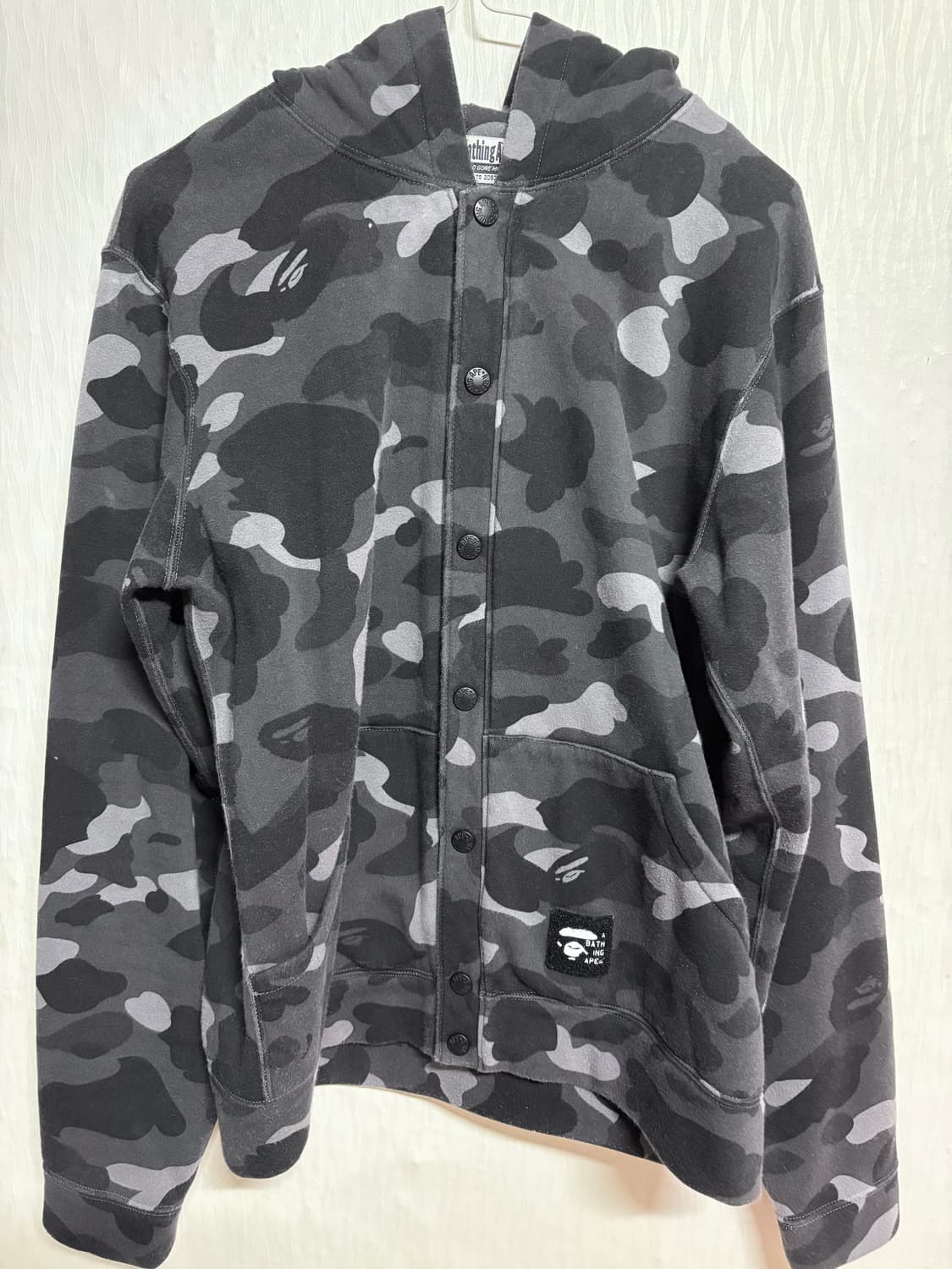 베이프 시티 카모 후드 바시티 상품이미지1