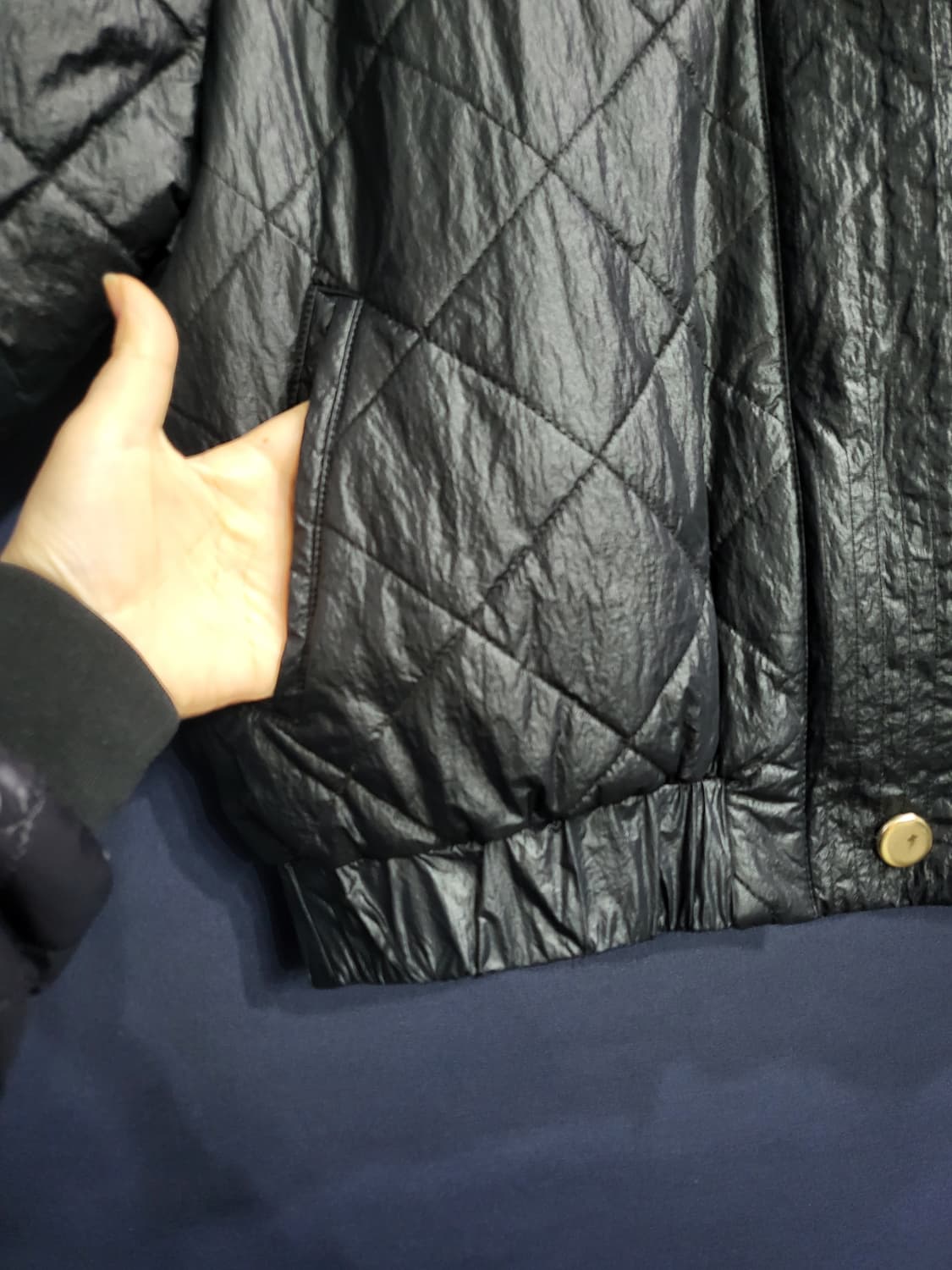 센존 퀼팅 경량패딩 상품이미지3