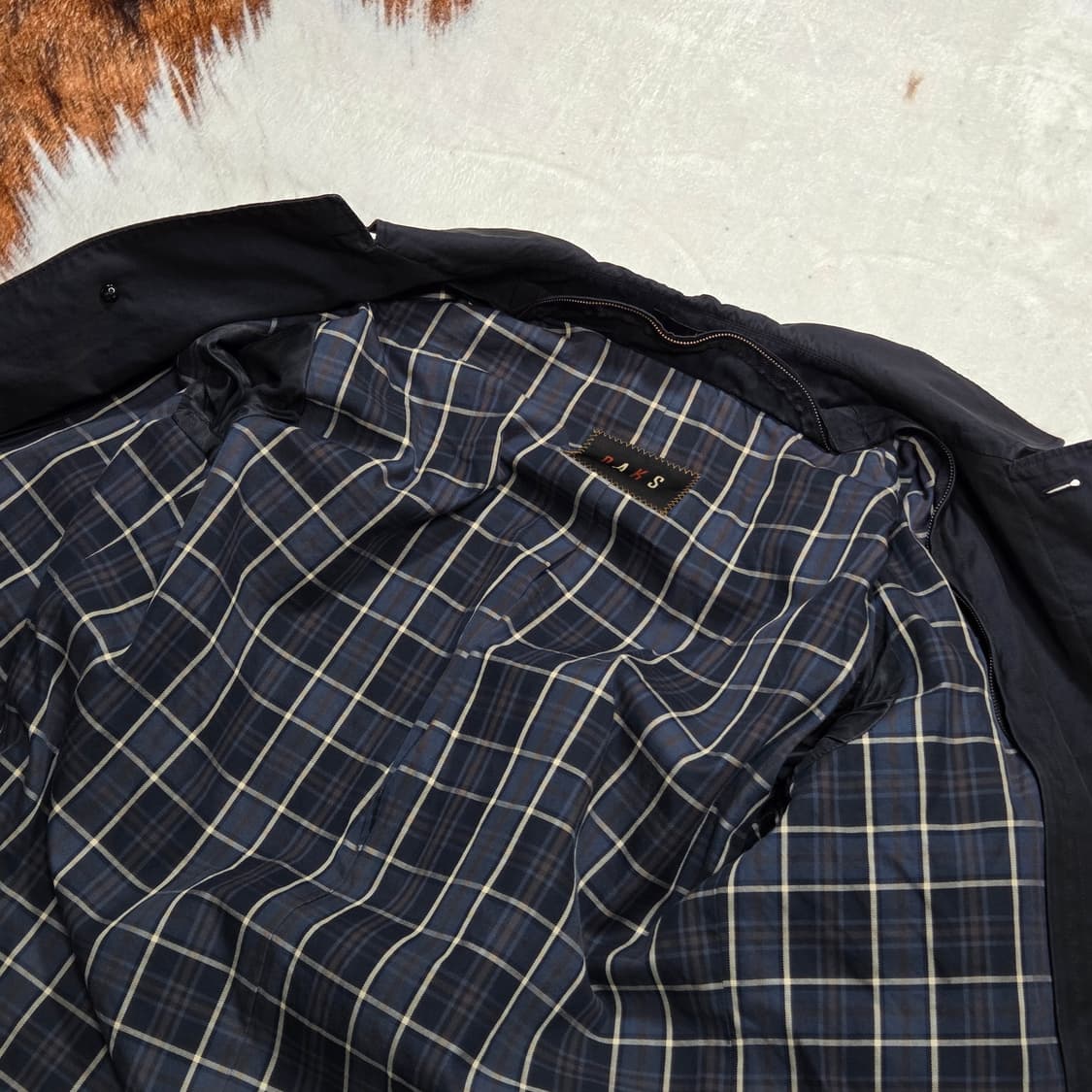 닥스 네이비 롱코트 자켓 상품이미지7