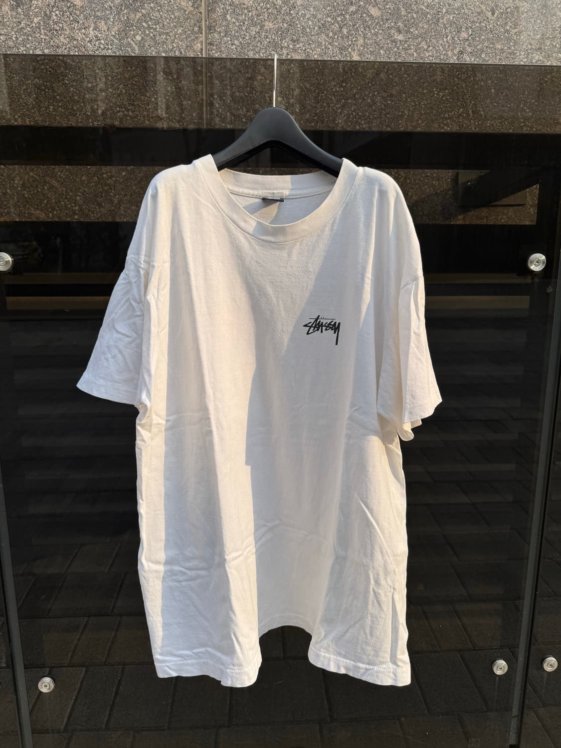 90s 스투시 반팔 화이트 상품이미지2