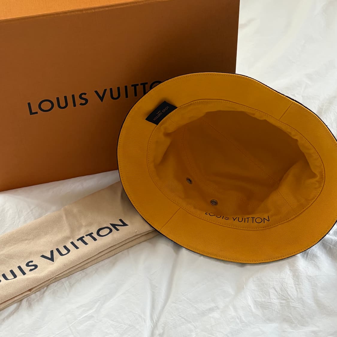 루이비통 모노그램 블랙데님 버킷햇 (양면) 상품이미지4