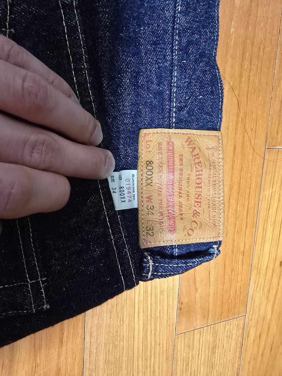 웨어하우스 800xx 34/32 상품이미지4