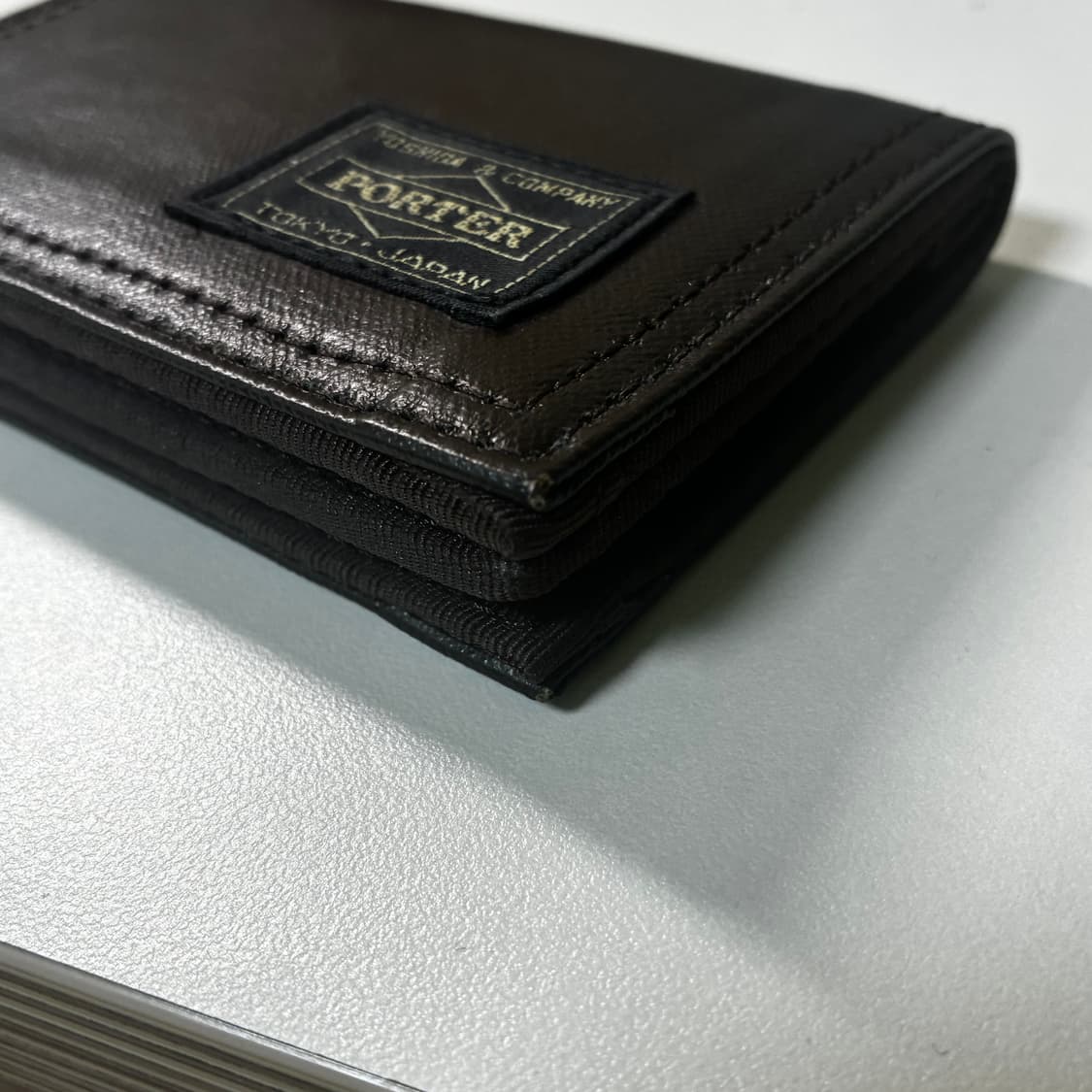 포터 프리 스타일 카드 케이스 브라운 상품이미지4