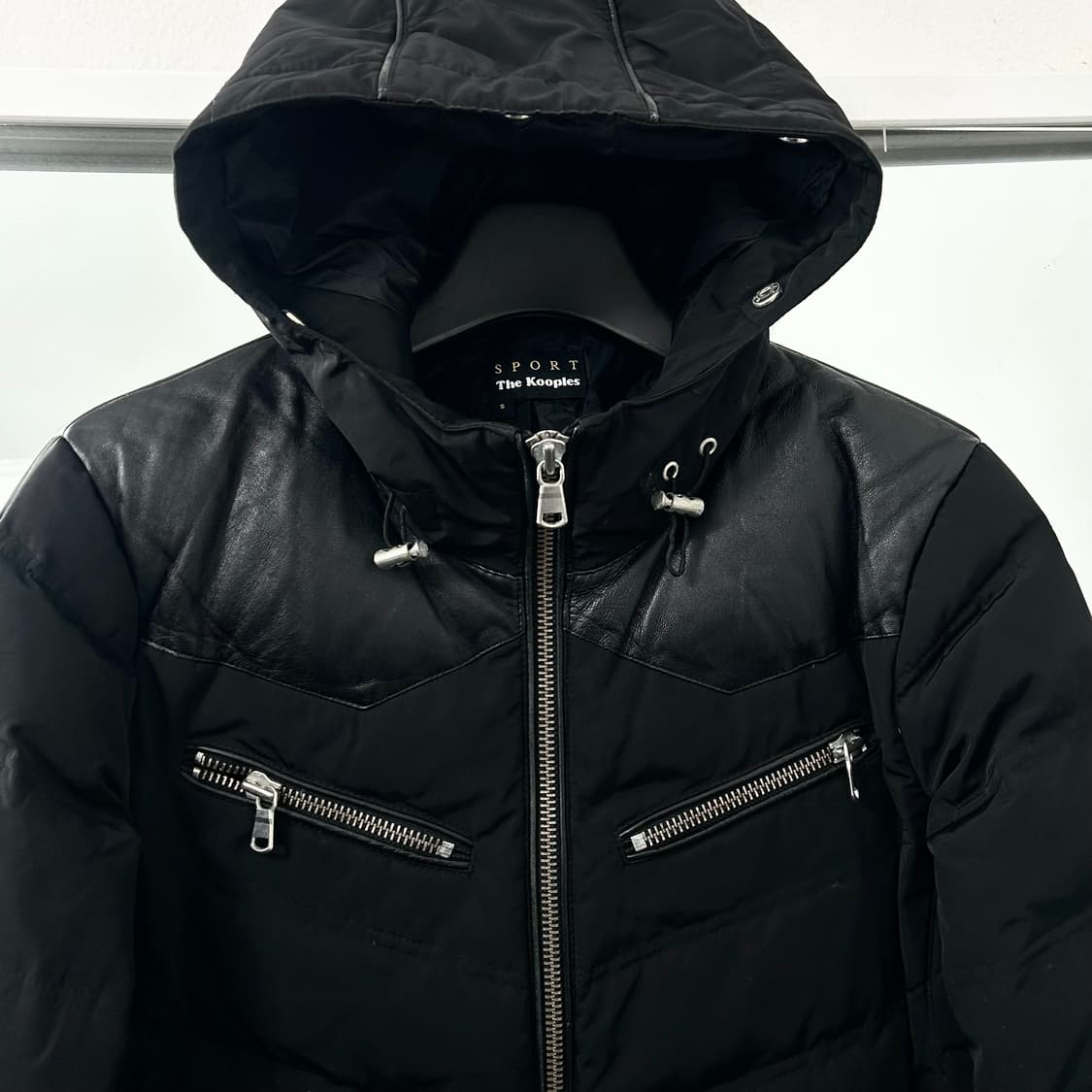 The Kooples 구스다운 바이커 패딩 상품이미지6