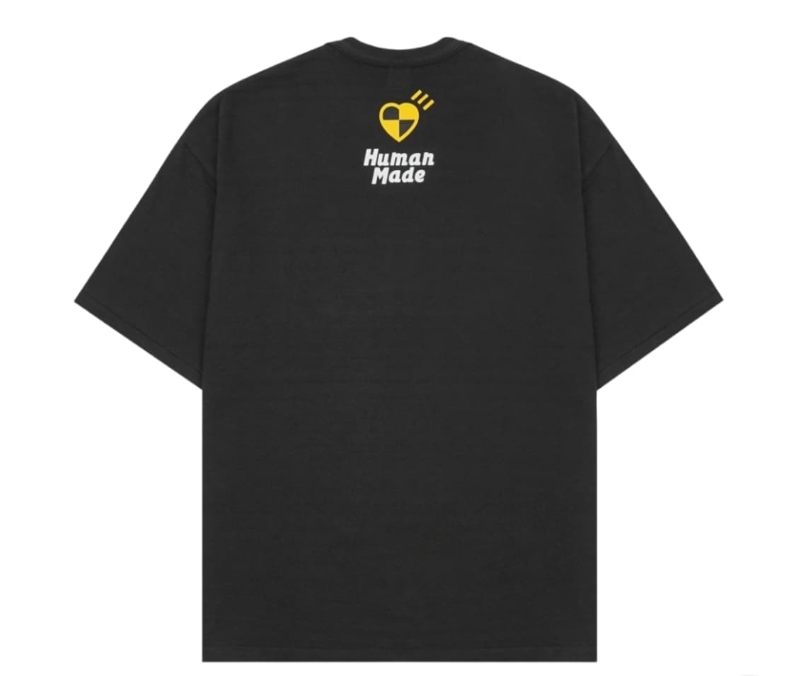 [극미중고]휴먼메이드 x 에이셉라키 휴먼테스팅 블랙 티셔츠 XL 상품이미지2
