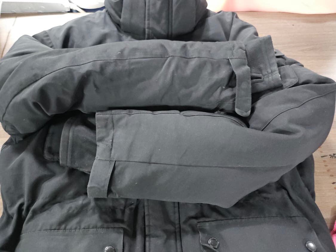 디스커버리 블랙 밀포드 구스 패딩 점퍼 105 상품이미지4