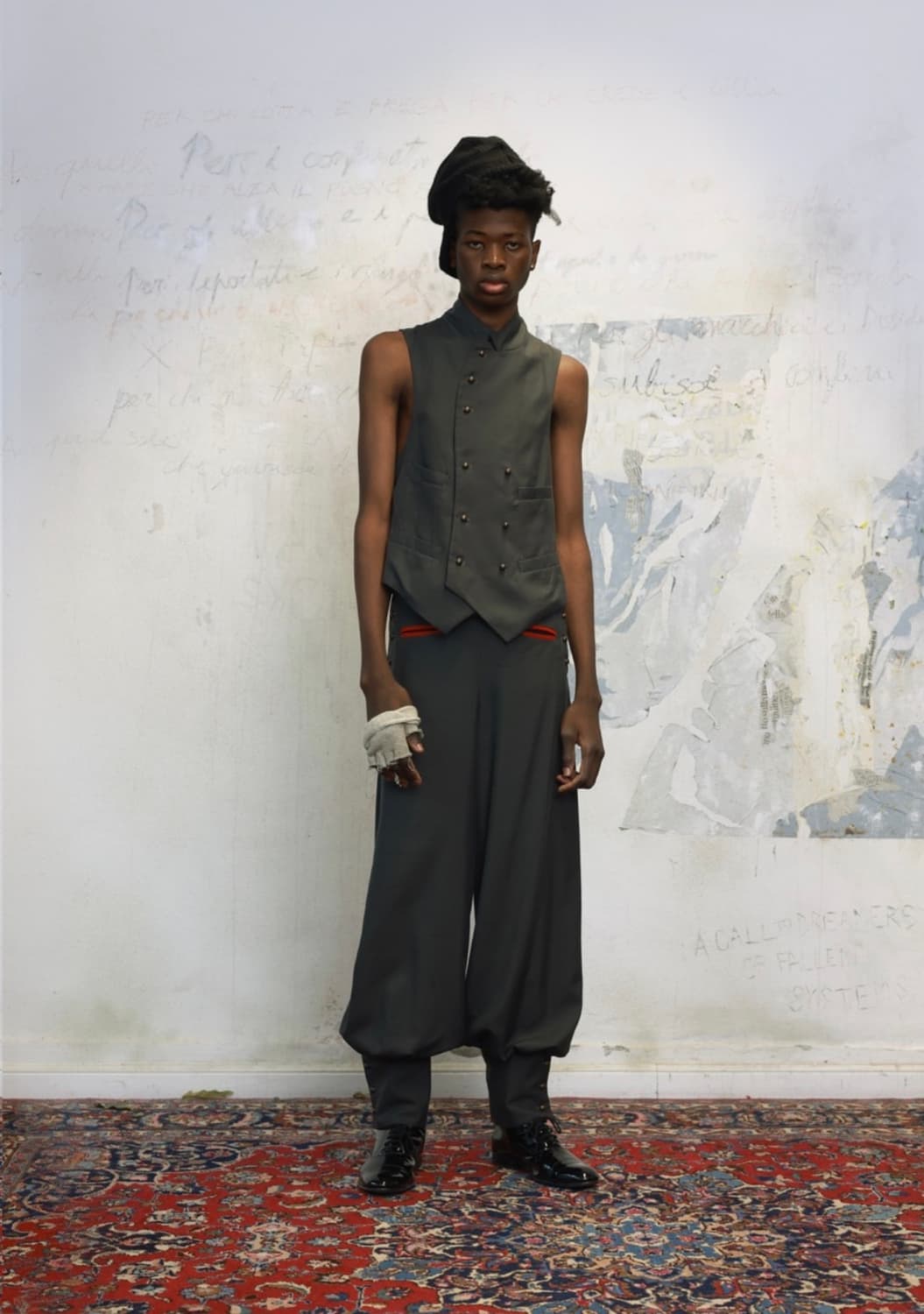 Handmade Cuffs Hem Elite Napoleon pants 상품이미지1