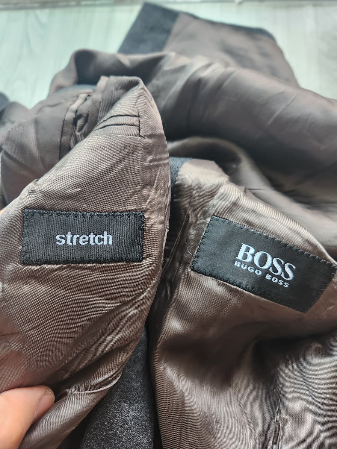 휴고 보스 빈티지 울 블레이져 XL정도 상품이미지3