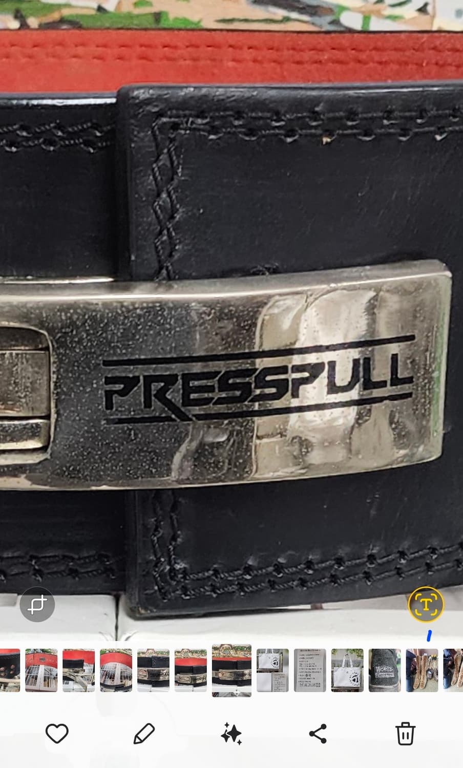 프레스풀 파워리프팅 10mm 4인치 레버벨트 YB29 상품이미지4