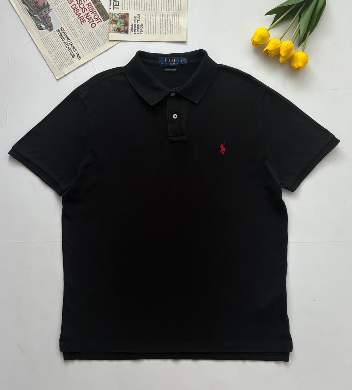 Polo 폴로랄프로렌 블랙 PK 카라티  상품이미지2