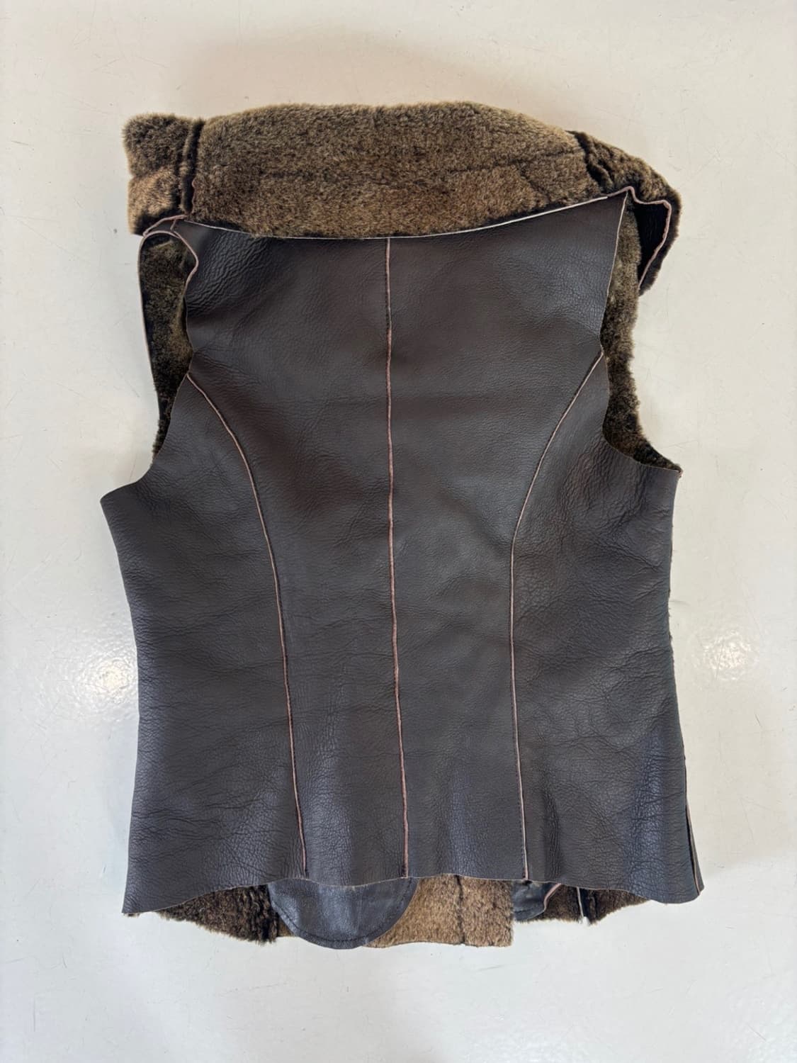 Muubaa Sheepskin Fur Vest 상품이미지6