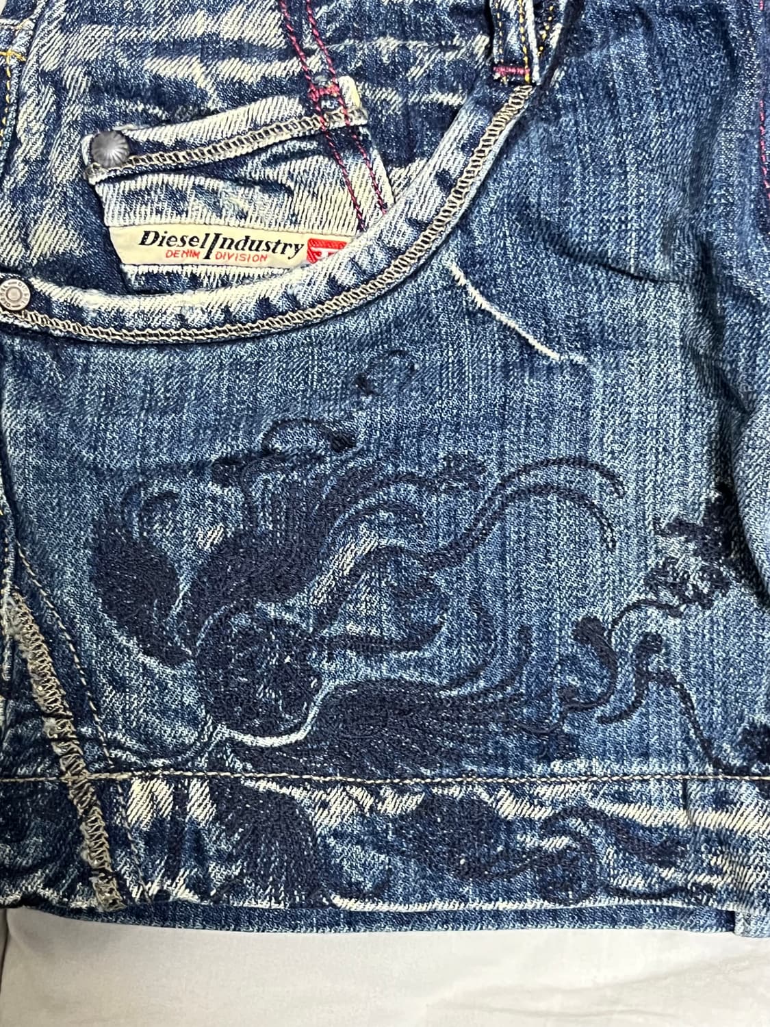 디젤 데님 미니스커트 26사이즈 상품이미지3