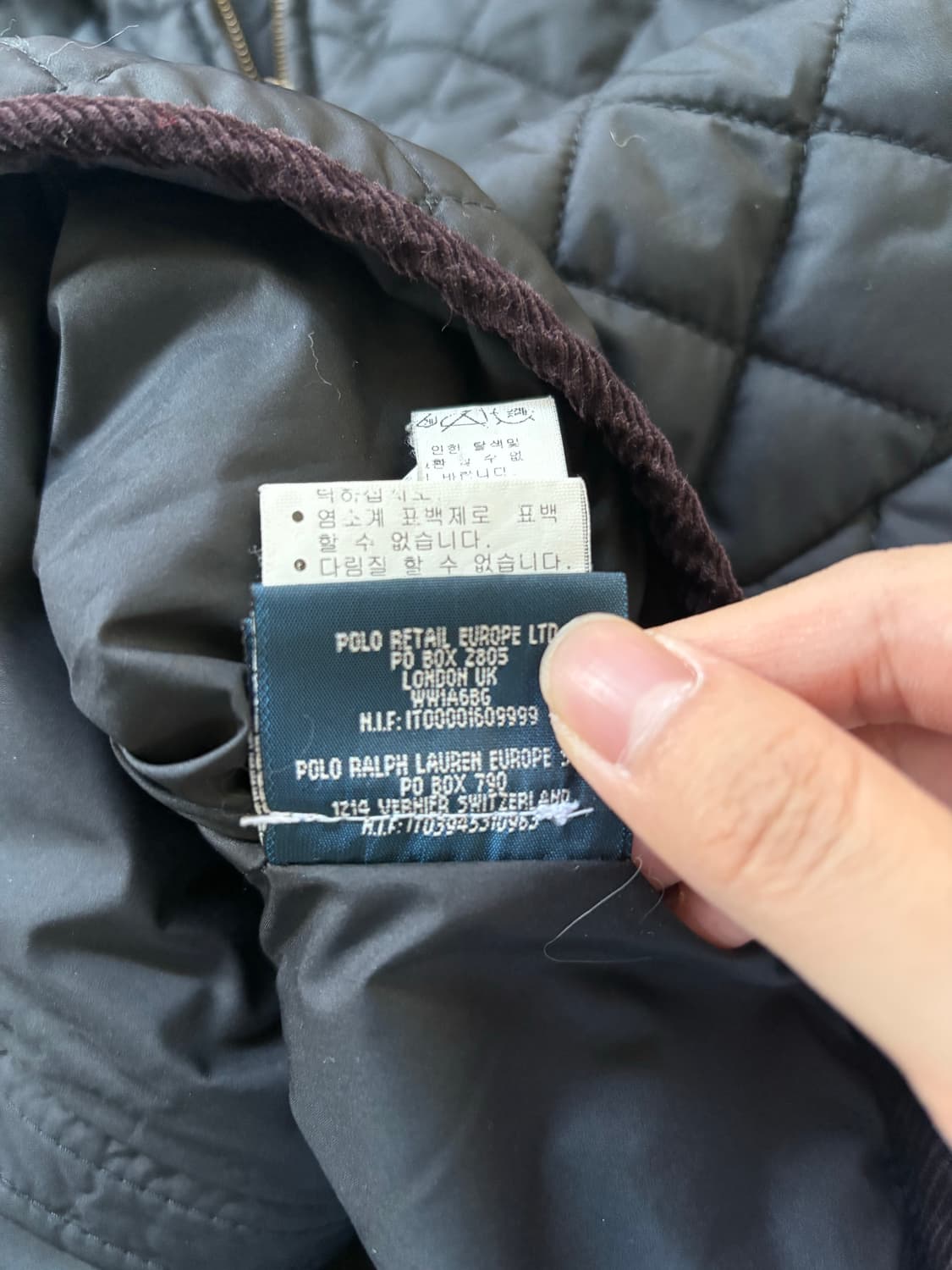 폴로 랄프로렌 퀄팅 자켓 상품이미지8