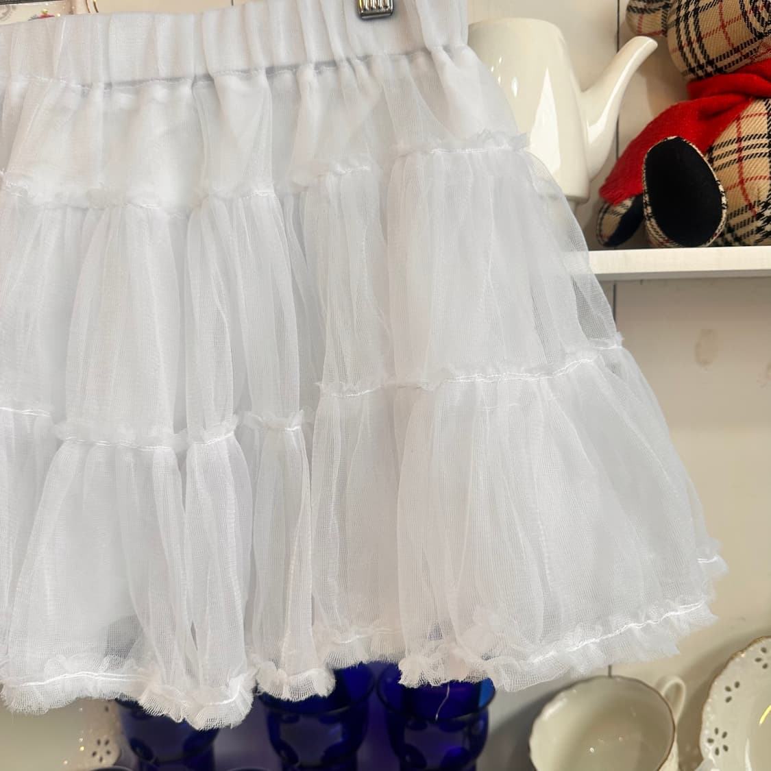화이트 캉캉 튜튜 스커트 페티코트 상품이미지2