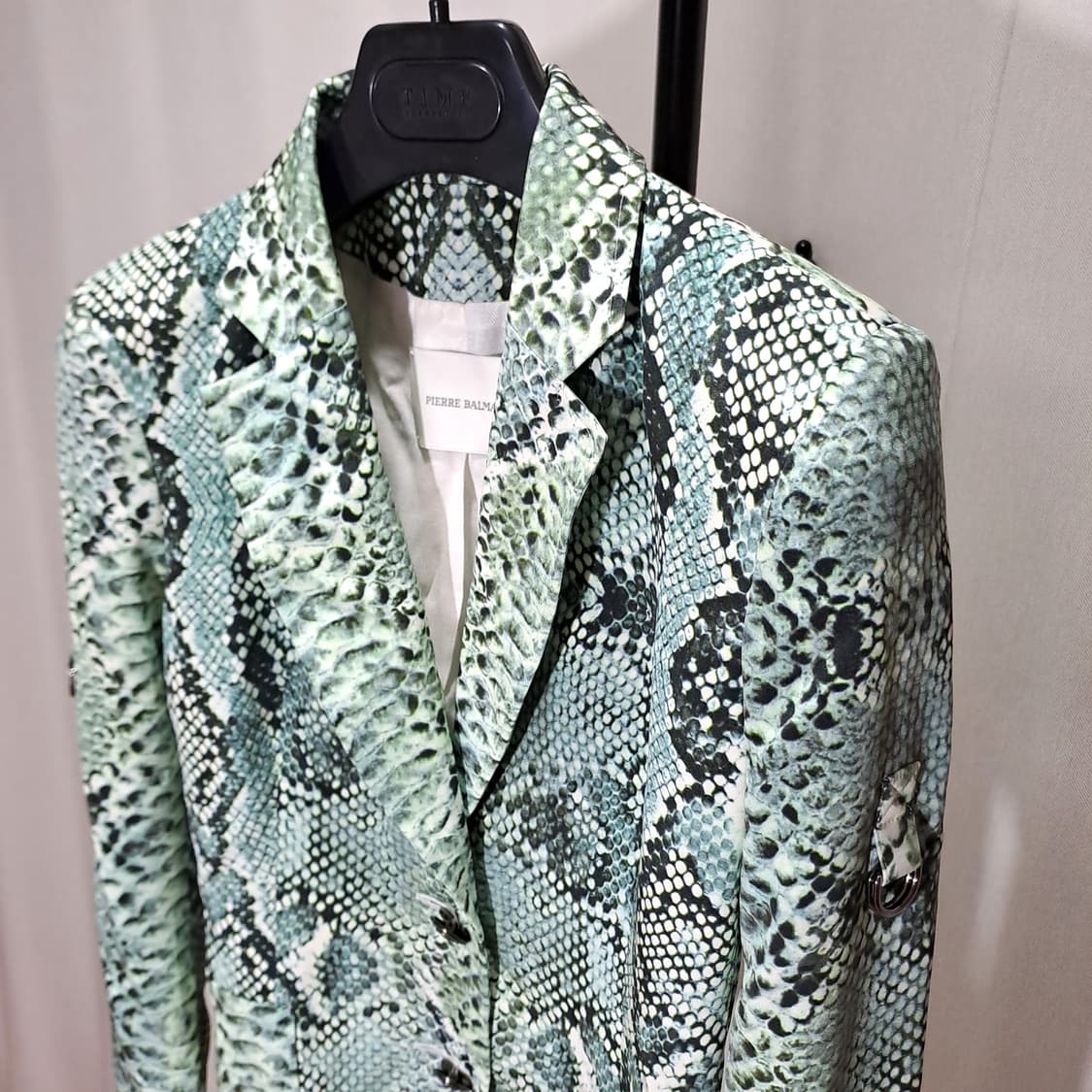 (택포) 피에르발망 스네이크 패턴 블레이저 34 B597 상품이미지4