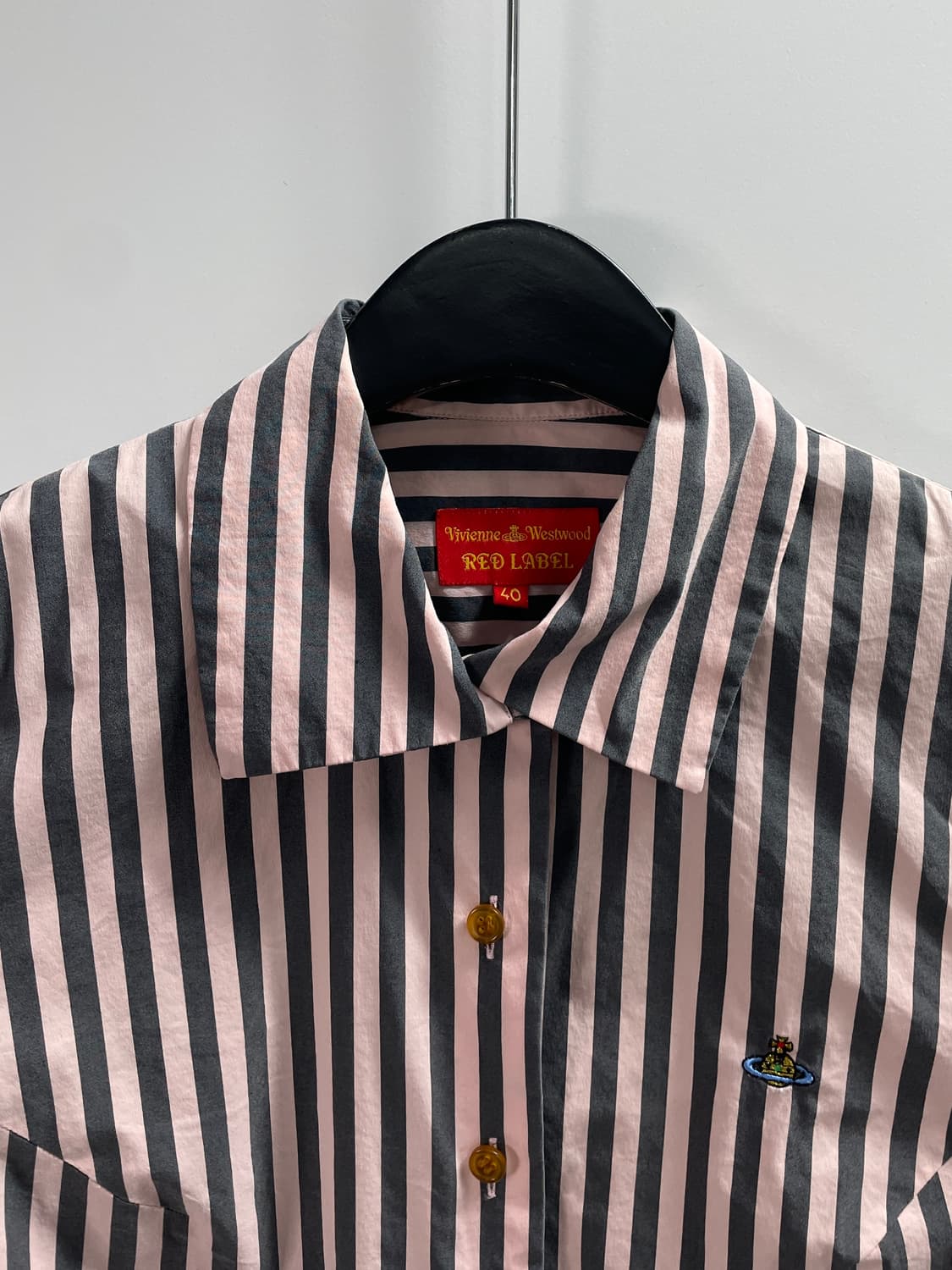 비비안웨스트우드 스트라이프 긴팔 셔츠 (on.256) 상품이미지4