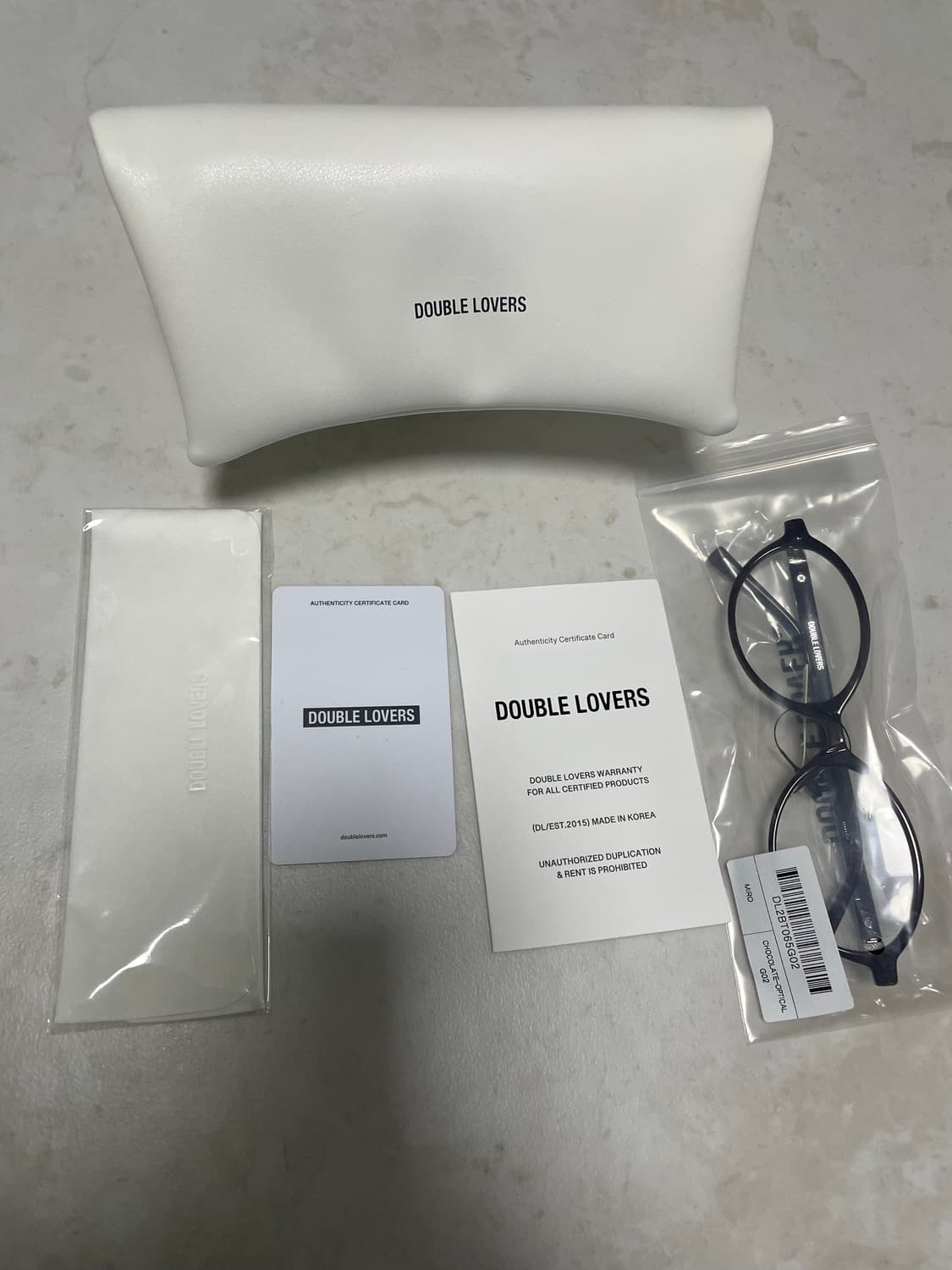더블러버스 오벌 안경테 상품이미지4
