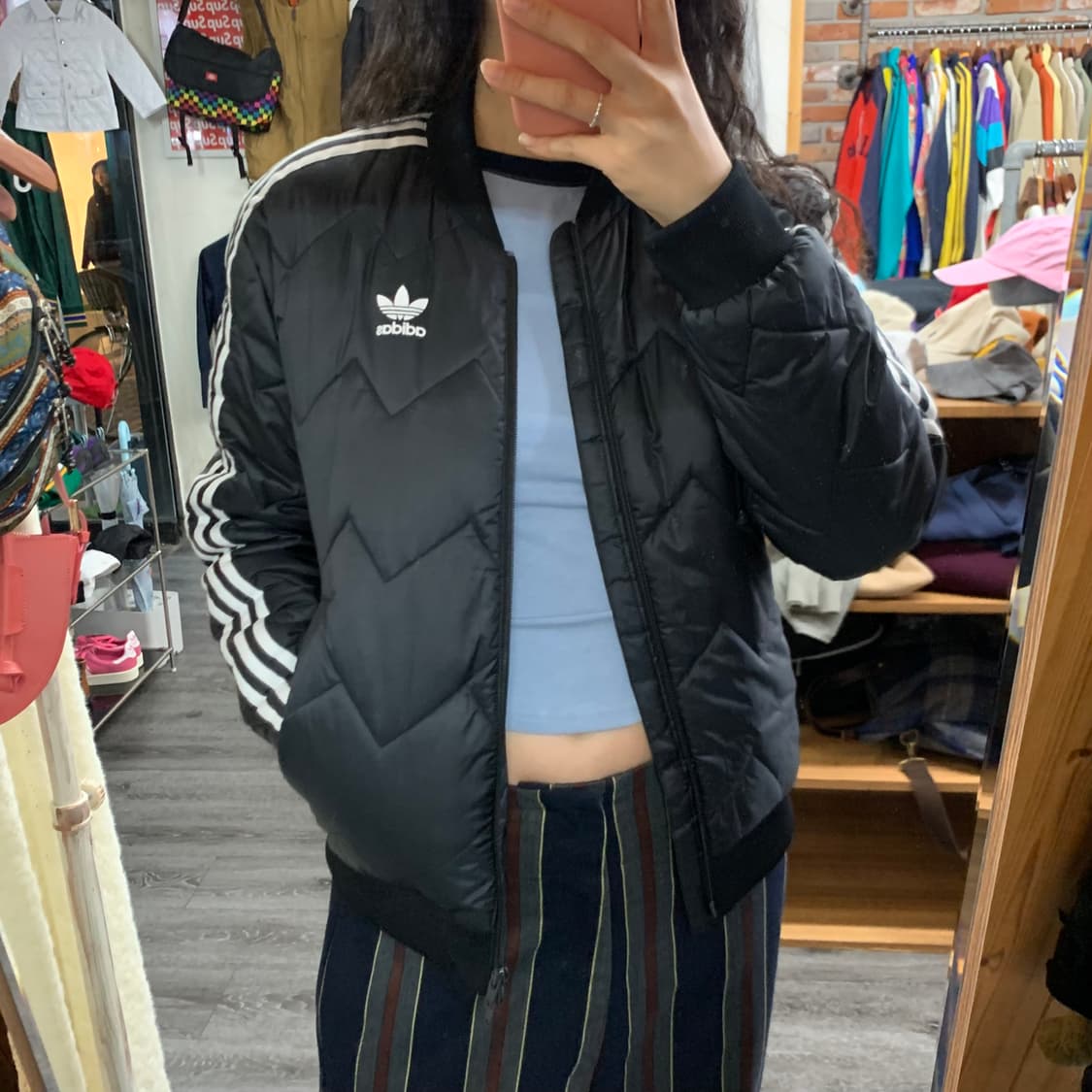 아디다스 퀼팅 점퍼 상품이미지2