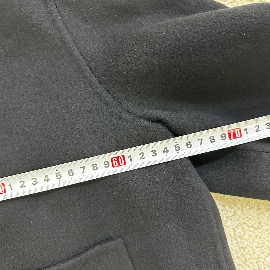 82-94 타임 울캐시미어 숏코트 0317D 상품이미지5