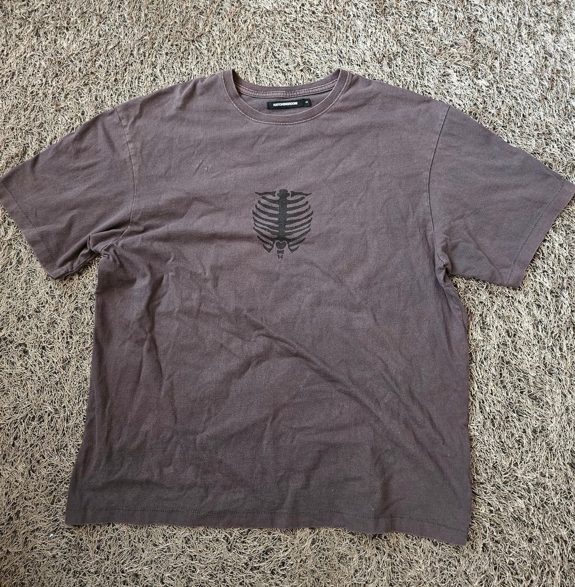 해칭룸(HATCHINGROOM) VTG 본 반팔티셔츠 3size 상품이미지1