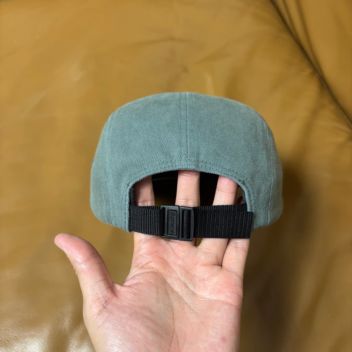 Supreme 슈프림 데님 캠프캡 모자 Washed Denim Teal 상품이미지7